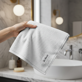 Kit com 3 Toalhas de Rosto Lar Maciez – Algodão Felpudo e Toque Suave
